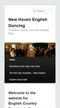 Mobile Screenshot of newhavenenglishdance.org