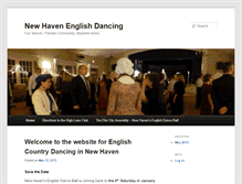 Tablet Screenshot of newhavenenglishdance.org